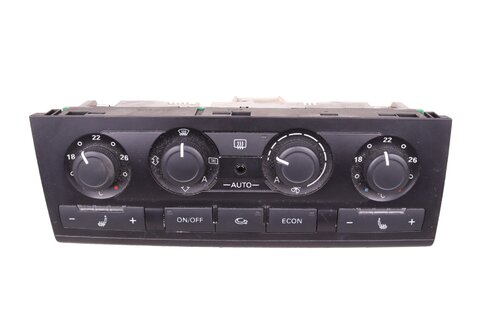 Panel ovládania automatickej klimatizácie čierny 4F1820043AA