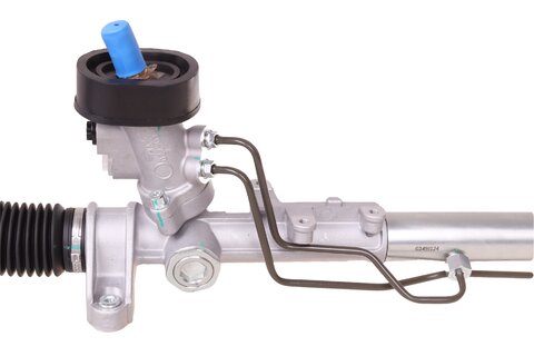 Hrebeň riadenia s posilňovačom