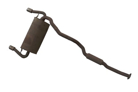 Zadná časť výfuku komplet 9V4N-5K244-AB