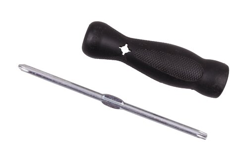 Skrutkovač obojstranný torx + krížový