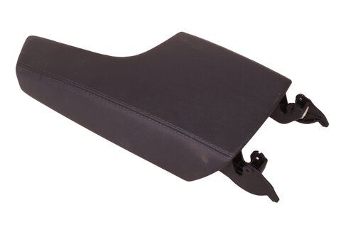 Loketní opěrka černá kůže 13270377