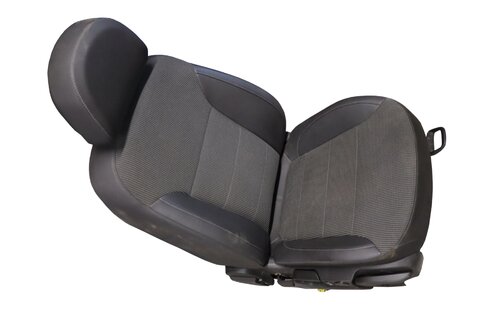 Sedadlo spolujazdca koža/látka mechanické/elektrické čierne (TAEJ) 13333772