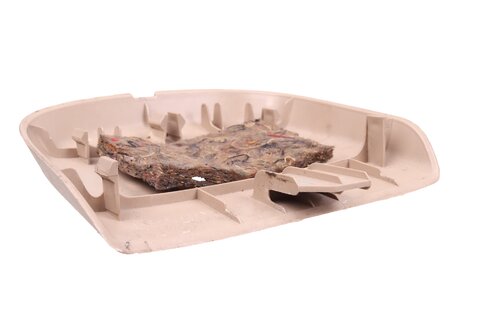 Pravá plastová krytka horního uložení tlumiče (béžová) 849588H301