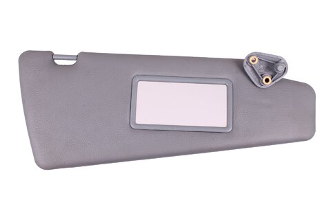 Slnečná clona pravá tmavá sivá (tienidlo)