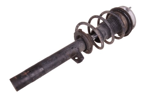 Tlumič přední levý komplet AFTERMARKET