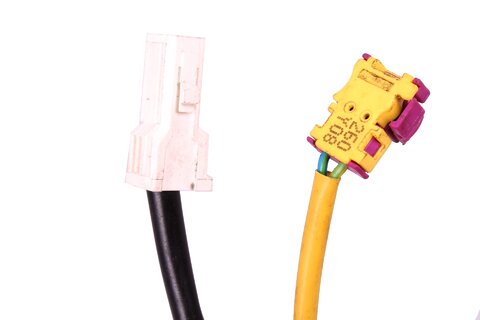 Volantový krúžok airbagu hnedý (2 konektory) 59001158