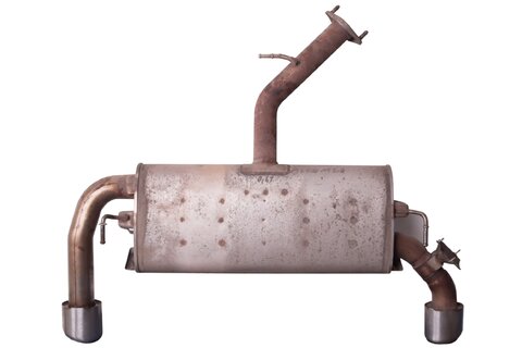 Výfukové potrubie N - zadné (klapka, tlmič) 28710S0200