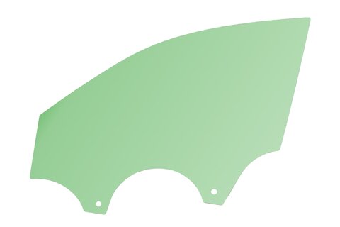 Sklo bočné predné ľavé zelené 2GA845201E