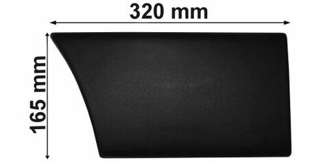 Lišta bočné pred okolo - dlhý / stredný rázvor pravá P