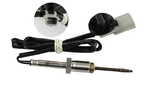 Snímač teploty výfukových plynov šedý konektor