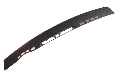 Centrálna vetracia mriežka palubnej dosky čierna 4E1819923B