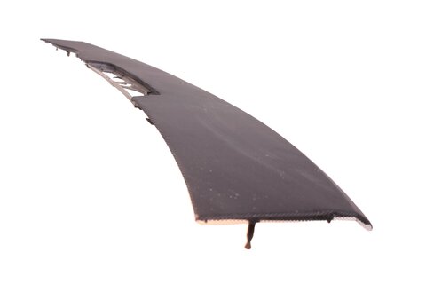 Centrálna vetracia mriežka palubnej dosky čierna 4E1819923B