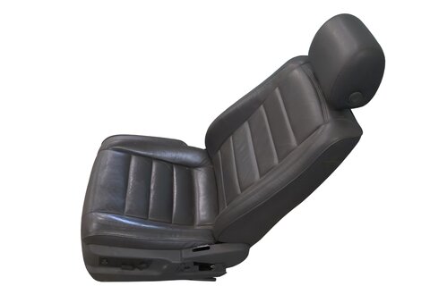 Sedadlo vodiča elektrickej vyhrievanej kože antracit
