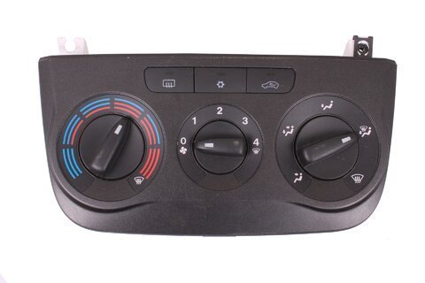 Panel ovládania kúrenia (s klimatizáciou)