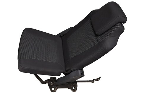 Sedadlo tretieho radu čierne ľavé 8864S4