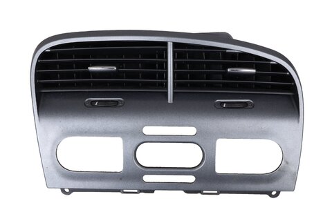 Výdychy ventilácie stredovej+rámik (strieborná žiarivá) 5P1819110LVYW