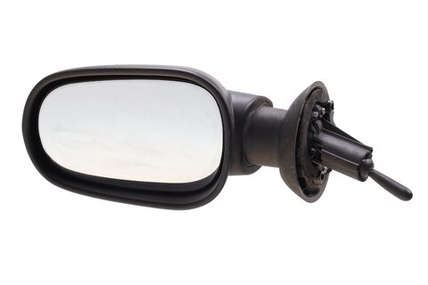 Ľavé zrkadlo spätné manuálne ovládané 4dv. - čierne