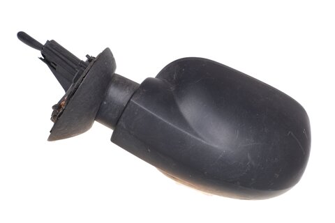 Ľavé zrkadlo spätné manuálne ovládané 4dv. - čierne