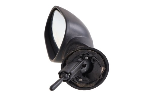 Ľavé zrkadlo spätné manuálne ovládané 4dv. - čierne