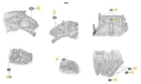 Upchávka karosérie 30 mm - N10226501 N10034401 N10115101