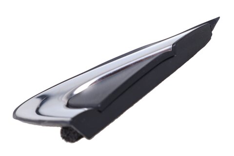 Kryt spätného zrkadla s chróm. lištou - ľavého 638755657R