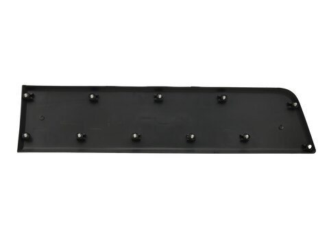 Bočná lišta zadného blatníka (predná) ľavá (čierna)