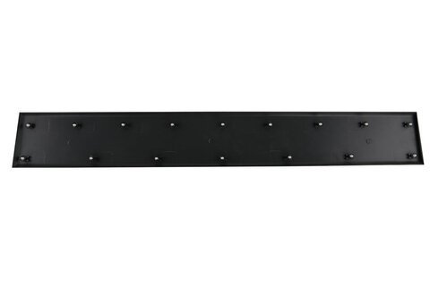 Ozdobná lišta posuvných dverí pravá 140 cm (čierna)