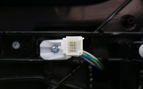 Pravé spätné zrkadlo elektricky ovládané vyhrievané - čierne - FAST