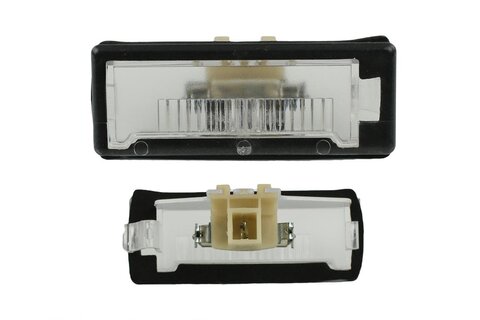 Osvetlenie ŠPZ pre delené dvere