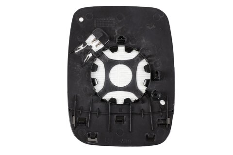 Ľavej sklo spätného zrkadla s plastovým držiakom