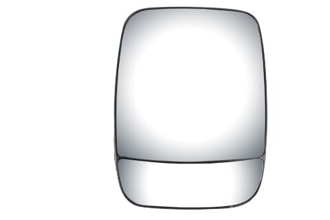 Ľavej sklo spätného zrkadla s plastovým držiakom