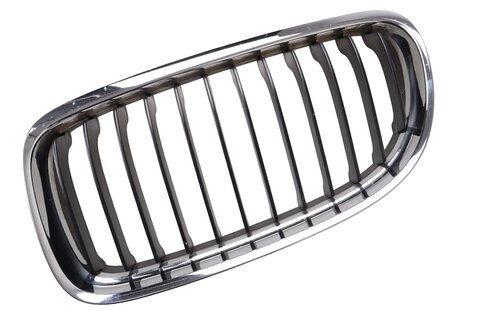 Mriežka kapoty (ľadvinka) ľavá čierna   chróm 2007-51137201967