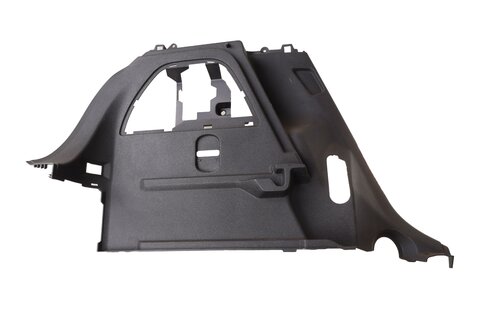 Obloženie batožinového priestoru ľavej čiernej 5dv. hatchback 13234945