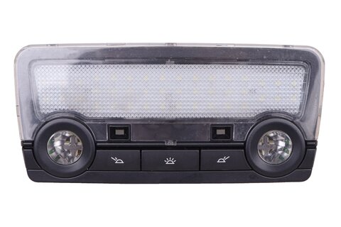 Stropné vnútorné svetlo zadný stred čiernej 63319163699