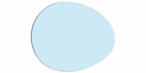 Sklo spätného zrkadla ľavej L