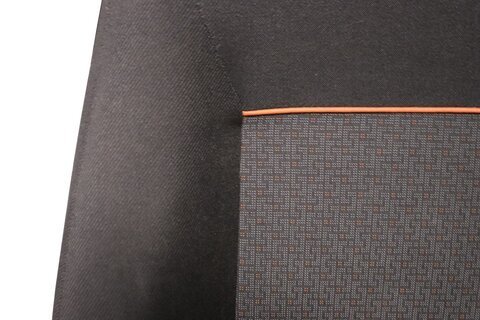 Sedadlo spolujazdca mechanické čierne (or. prúžok) 6M21-Y62900-ME1EGI