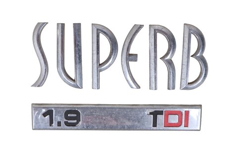 Nápis Superb 1.9 TDI 3U5853687C