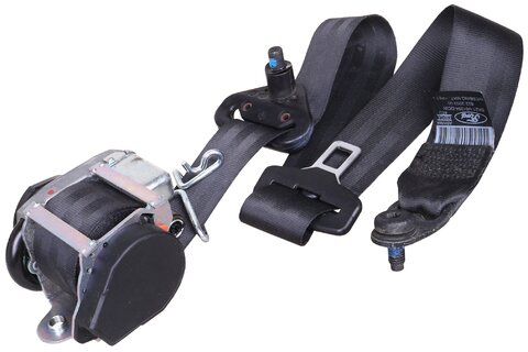Bezpečnostný pás - predný, pravý, čierny BK21-V61294-DC