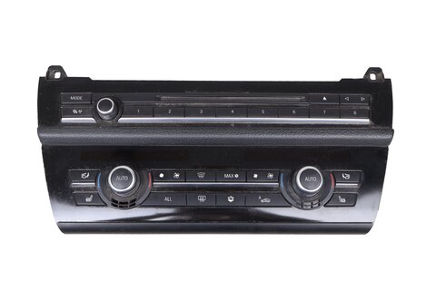 Panel ovládania rádia kúrenia   AC, výhrev sedadiel 64118409056