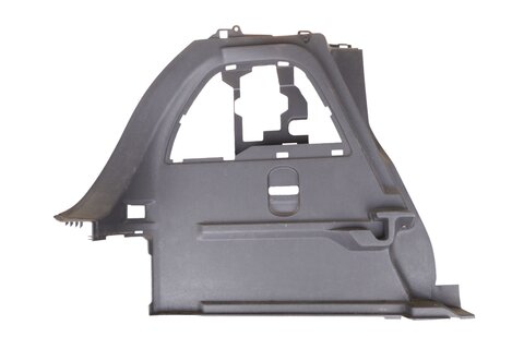 Obloženie batožinového priestoru ľavej čiernej 3dv. hatchback 13234943