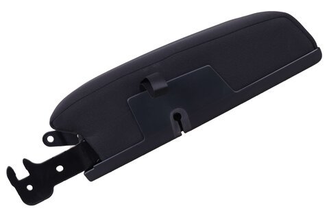 Lakťová opierka s držiakom nápojov zadná čierna látka 5N0885828F