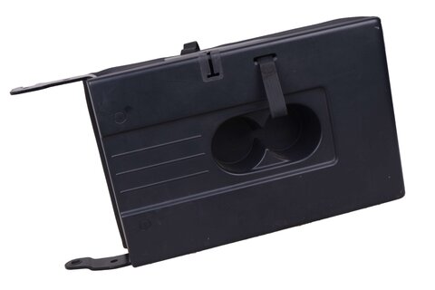 Lakťová opierka s držiakom nápojov zadná čierna látka 5N0885828F