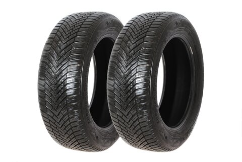 Súprava dvoch pneumatík CELOROČNÁ 195/55 R15H XL 89H CONTINENTAL AllSeasonContact (6,5 mm) rok 2021