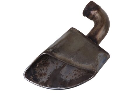 Koncovka výfuku ľavá (oval, chróm) 7P6253681S