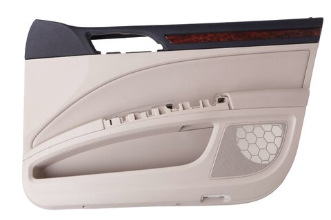 Panel dverí predný pravý koža béžový 3T0867012A