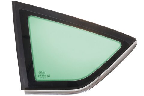 Bočné sklo batožinového priestoru - ľavé, sv. zelené   chróm AM51-R29751-FL