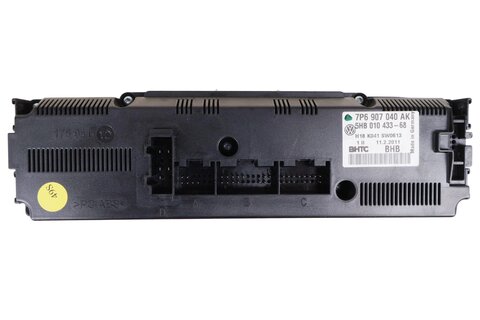 Panel ovládania automatickej klimatizácie 7P6907040CA