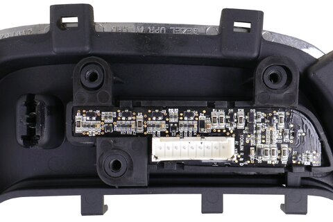 Rámček radiacej páky - komplet (automat, čierny) 84655A2000