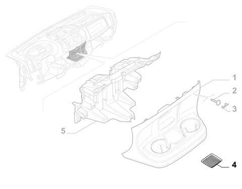 Gumová vložka pre držiak nápojov