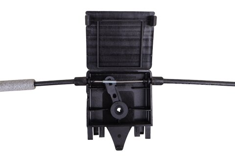 Bovden zámku zadných posuvných dverí ľavý (manuálna ovl.) 7N0839017F